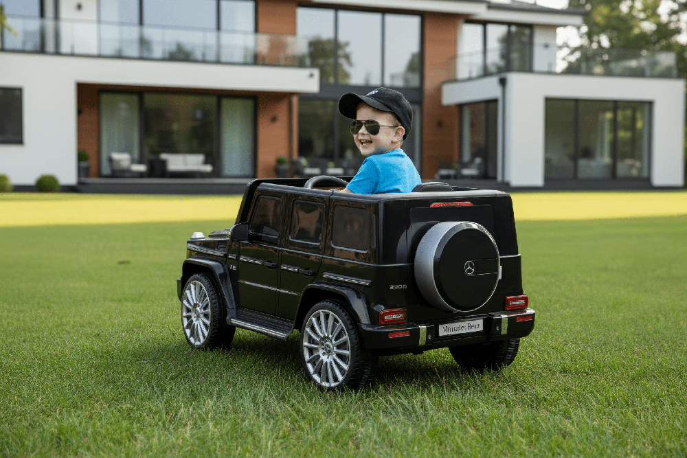 Vaikiškas elektromobilis HATIS "Mercedes G500", juodas