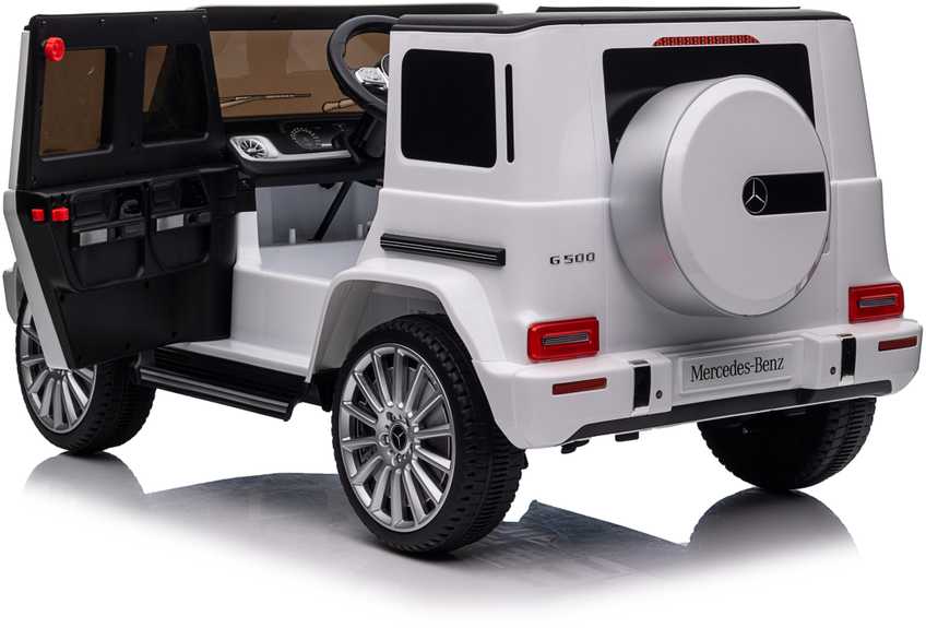 Vaikiškas elektromobilis HATIS "Mercedes G500", baltas