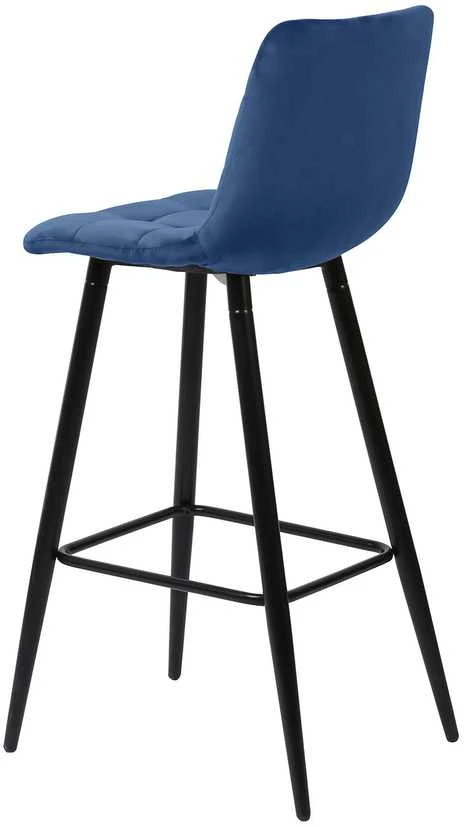 Home4You Velvet Baro kėdė CHILLI tamsiai mėlynas aksomas