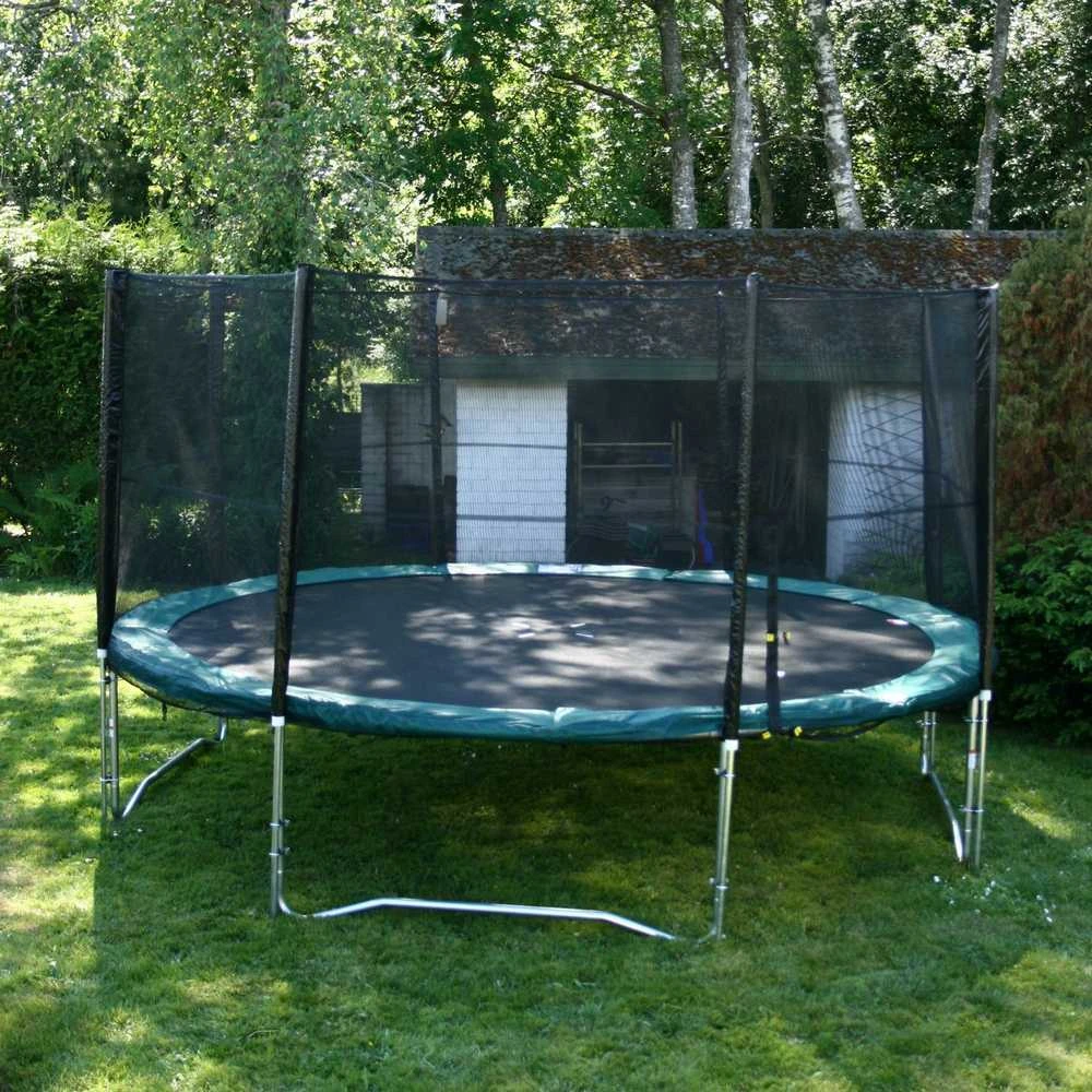 Batutas su apsauginiu tinklu, D426 cm, žalias aprašymas - Prekės nuotrauka