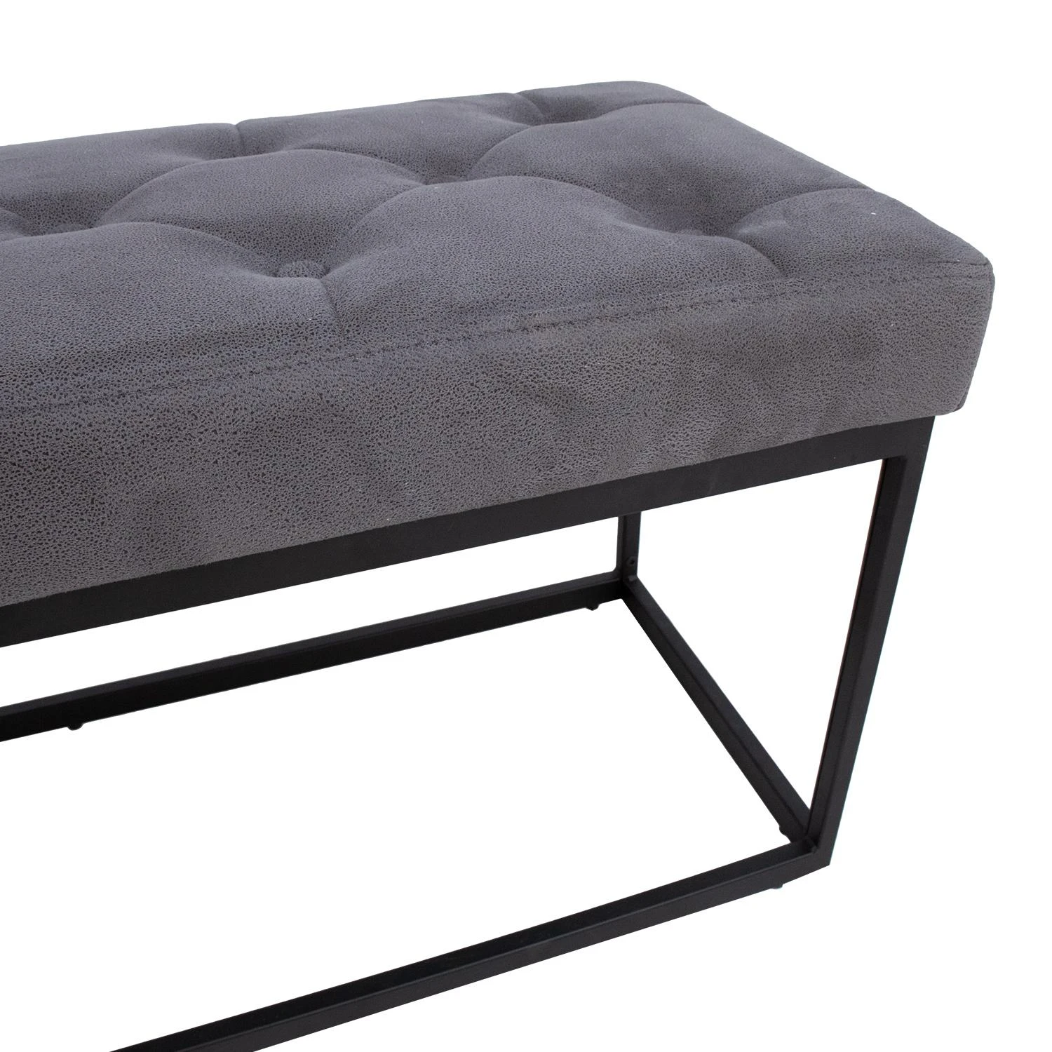 Home4You Bench BRIGITE pilkas
