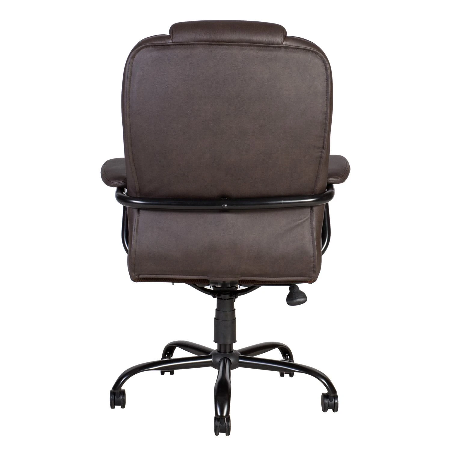 Home4You Biuro kėdė ELEGANT XXL, 79,5x82x113-120,5 cm, sėdynė ir atlošas: dirbtinė oda, spalva: ruda