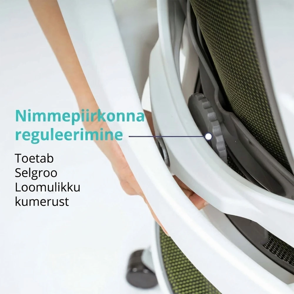 Home4You Mėlyna Biuro kėdė WAU teal mėlynas/baltas