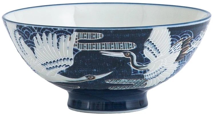 Lova Home4You Dubuo HARU D12,2×6,5 cm „Gervės ant mėlyno fono“