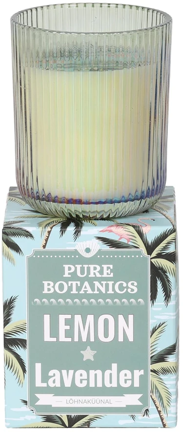 Lova Žvakė „PURE BOTANICS“, 7,5 cm pločio ir 9,5 cm aukščio, citrinų ir levandų aromatas