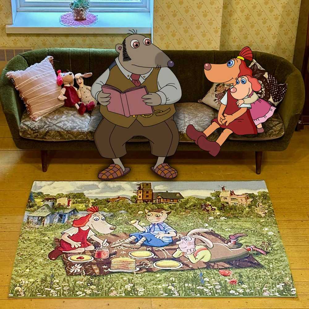 Home4You Kilimas Gobelenas LOTTE-2 100x160 cm Polipropilenas