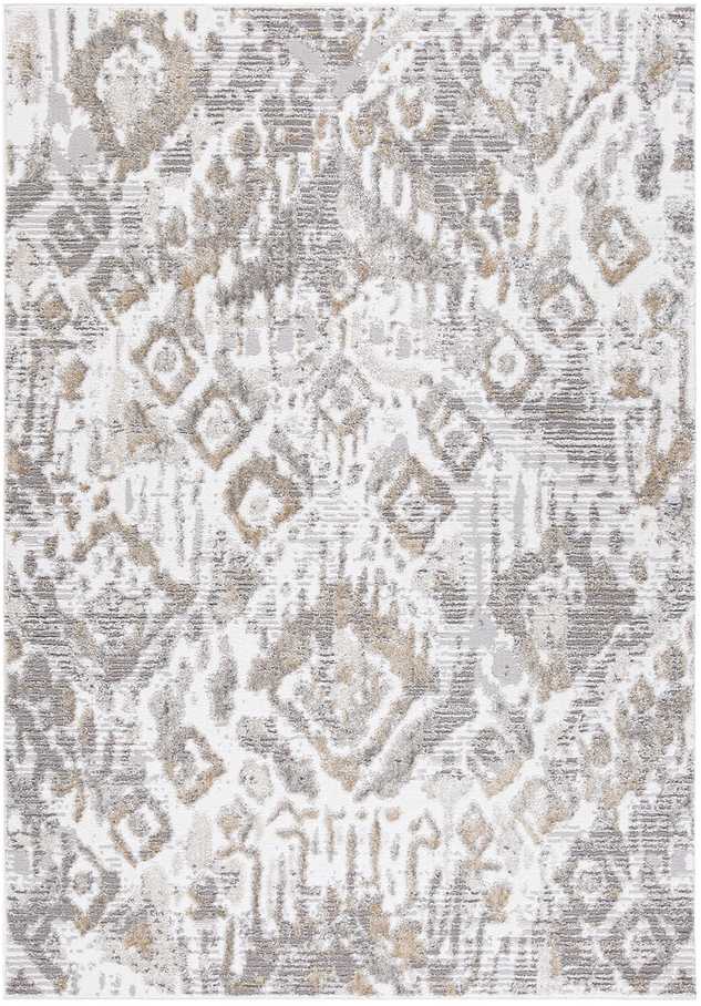 Kilimas „SALAMANCA-9“, 160 x 230 cm, smėlio spalvos / pilkos spalvos