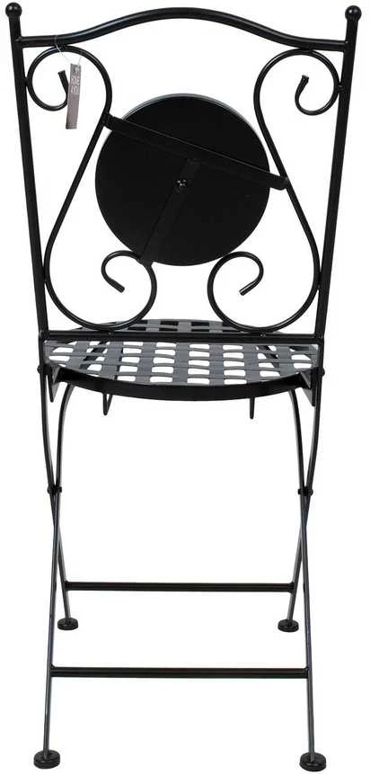 Home4You Chair CHECKER juodas metal