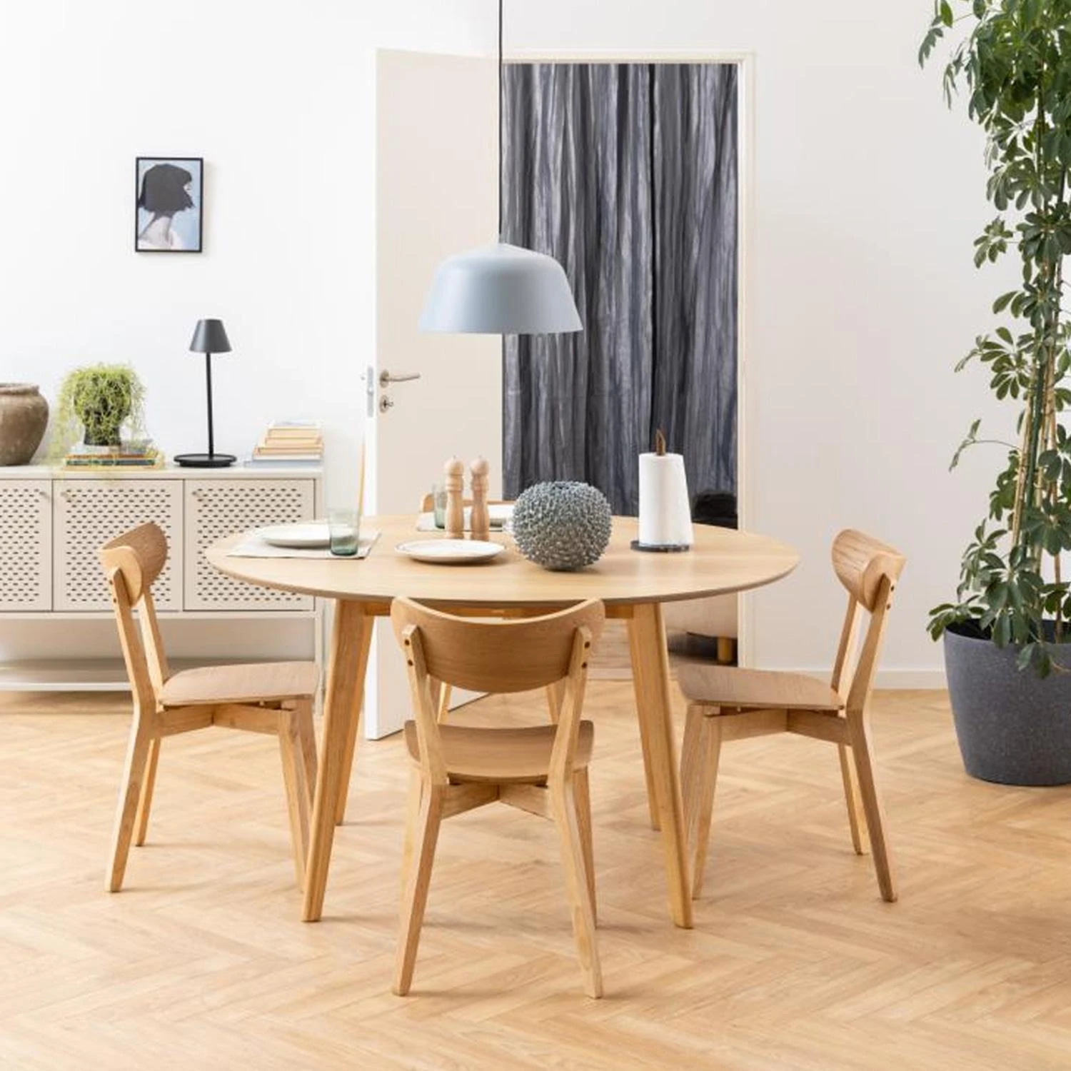 Home4You Actona Kėdė Roxby natūrali