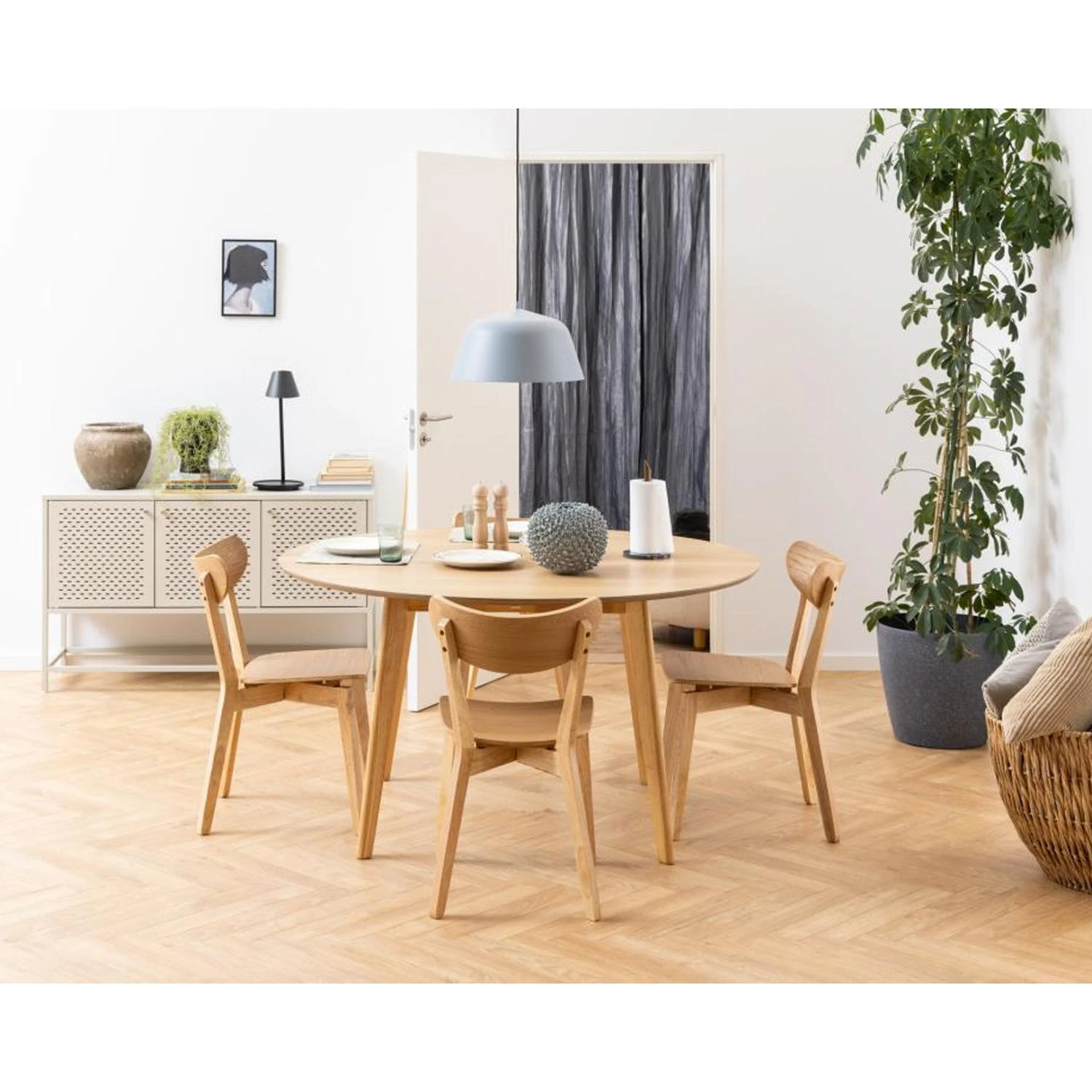 Home4You Actona Kėdė Roxby natūrali