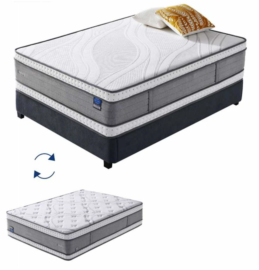 Home4You Spyruoklinis čiužinys HARMONY DUO KING 160x200xH30cm