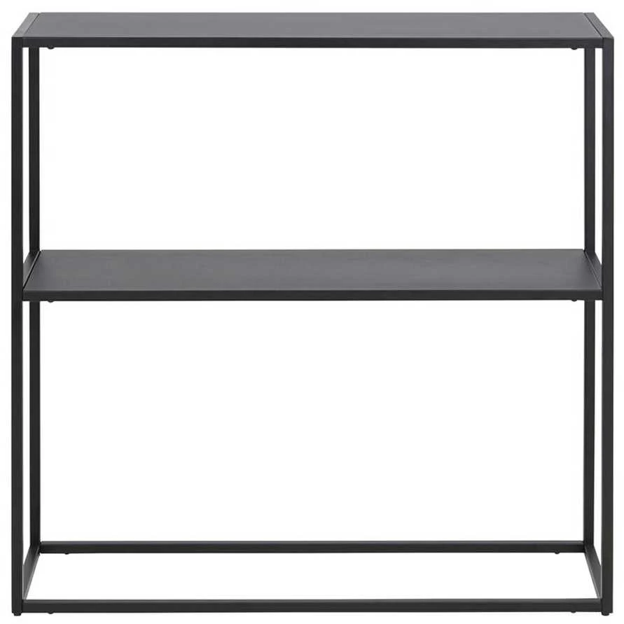 Fotelis Home4You Konsolinis staliukas NEWTON 79,5x26xH80,5cm, juodas