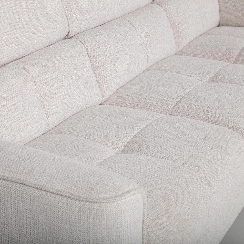 Kampinė sofa-lova „SAMANTHA RC“, balta