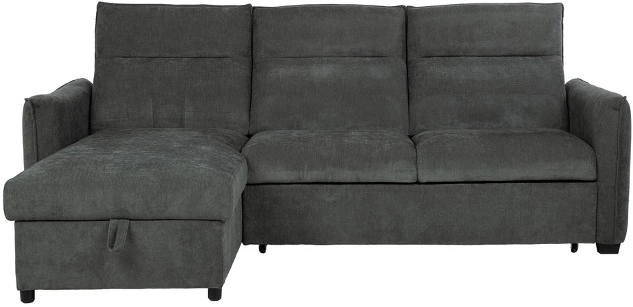 Kampinė sofa-lova „SCALA“, alyvuogių žalios spalvos