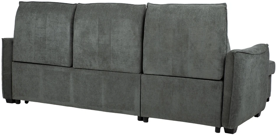 Kampinė sofa-lova „SCALA“, alyvuogių žalios spalvos