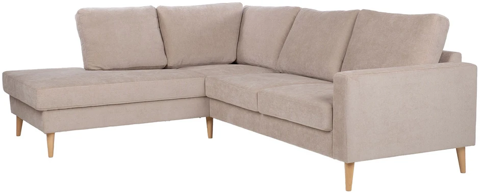 Kampinė sofa „HANSON LC“, smėlio spalvos