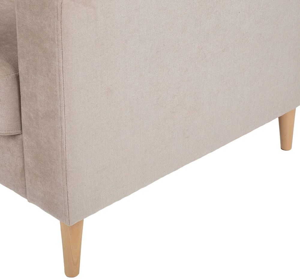 Kampinė sofa „HANSON LC“, smėlio spalvos