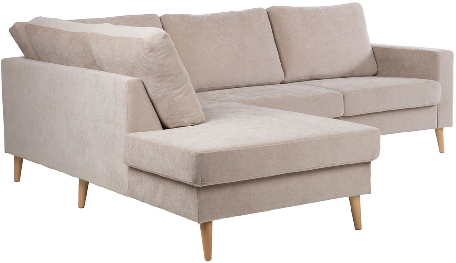 Kampinė sofa „HANSON LC“, smėlio spalvos