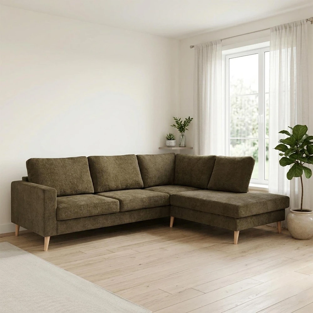Kampinė sofa „HANSON RC“, žalia