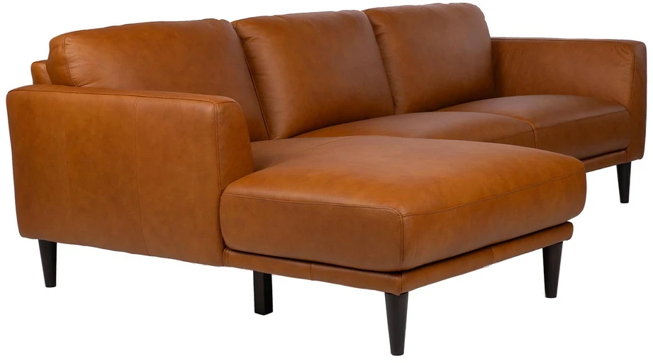 Lova Home4You Kampinė sofa „HAVANNA LC“, konjako rudos spalvos