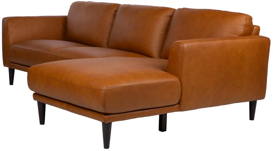Lova Home4You Kampinė sofa „HAVANNA RC“, konjako rudos spalvos