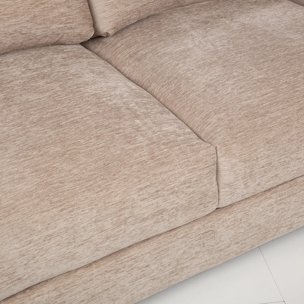 Lova Kampinė sofa „HERDIS LC“, smėlio spalvos