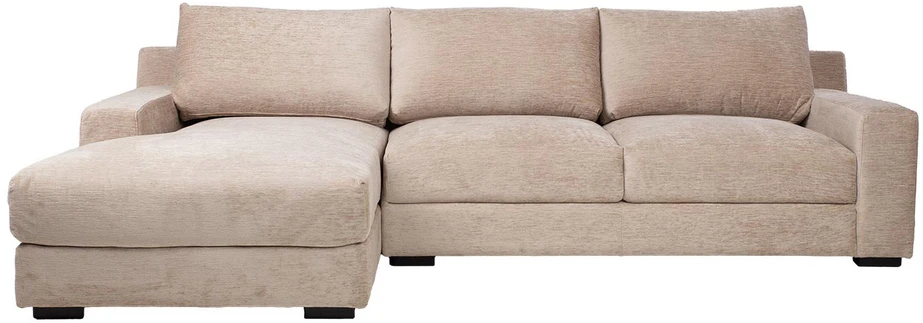 Lova Kampinė sofa „HERDIS LC“, smėlio spalvos