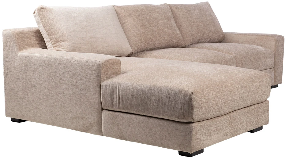 Lova Kampinė sofa „HERDIS LC“, smėlio spalvos