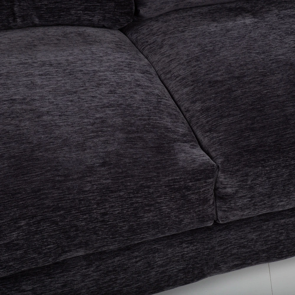 Lova Kampinė sofa „HERDIS LC“, tamsiai pilka