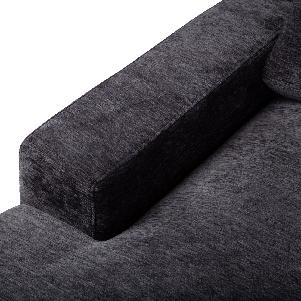 Lova Kampinė sofa „HERDIS LC“, tamsiai pilka
