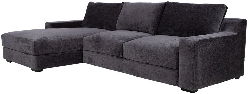 Lova Kampinė sofa „HERDIS LC“, tamsiai pilka
