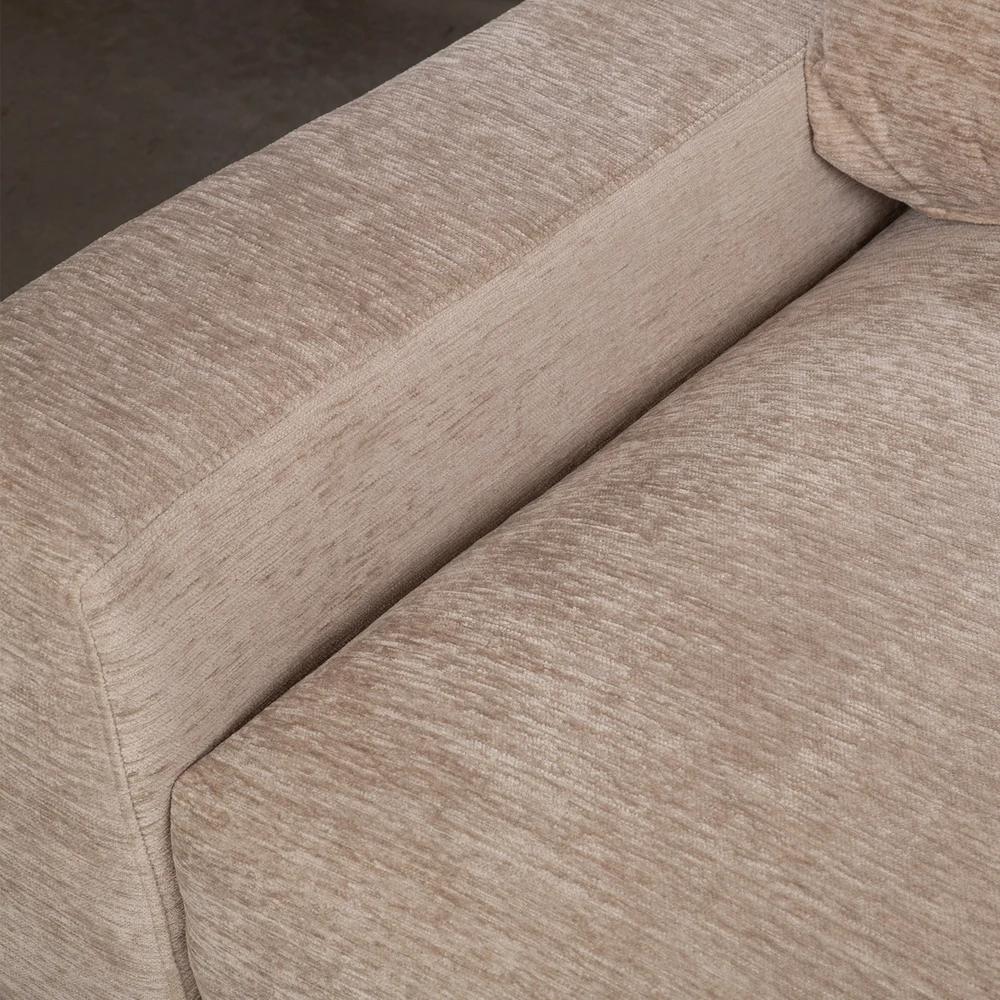 Lova Kampinė sofa „HERDIS RC“, smėlio spalvos