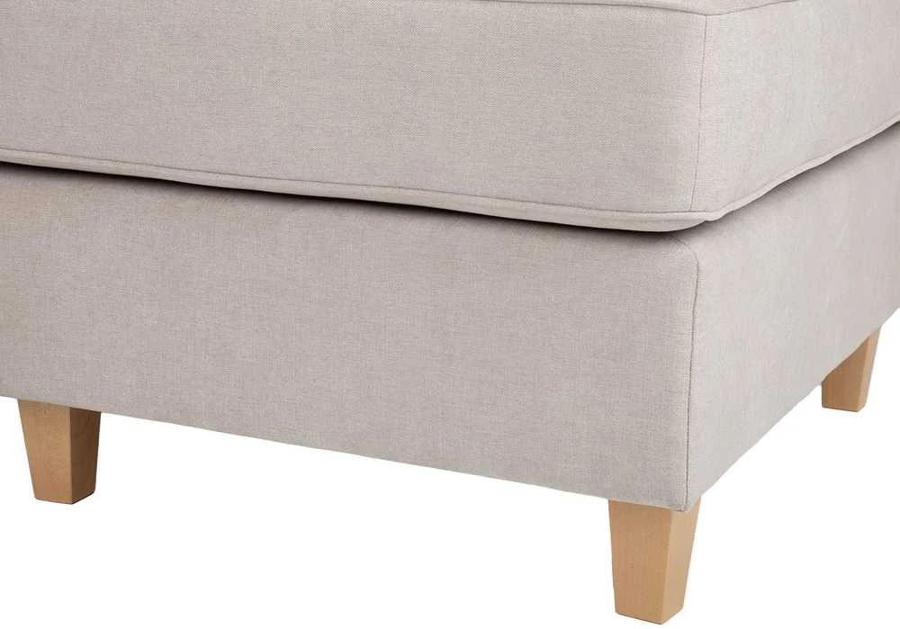 Home4You Kampinė sofa „JAMAICA“, šviesiai pilkos spalvos