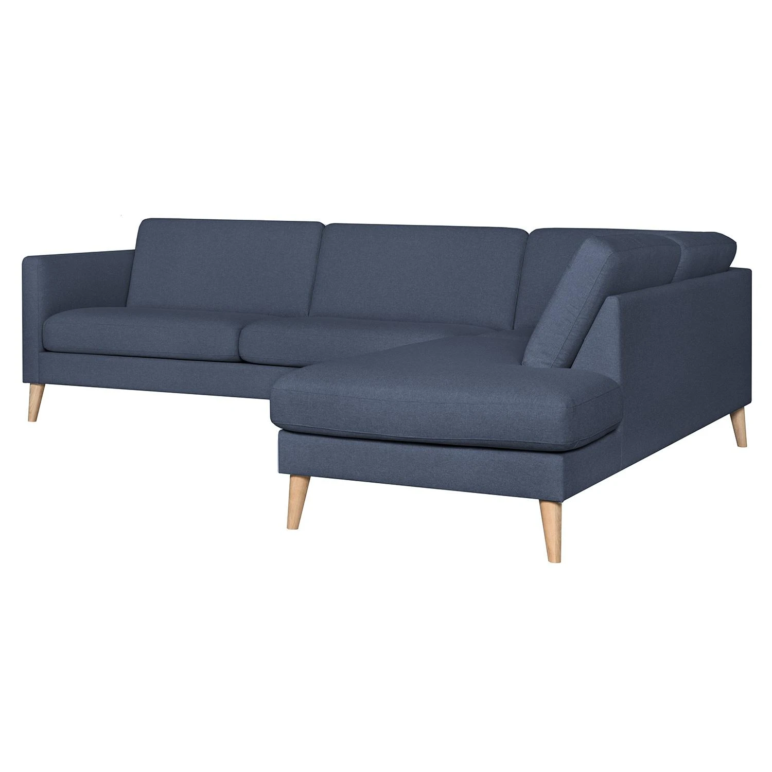 Home4You Kampinė sofa LISANNA RC, mėlynos spalvos