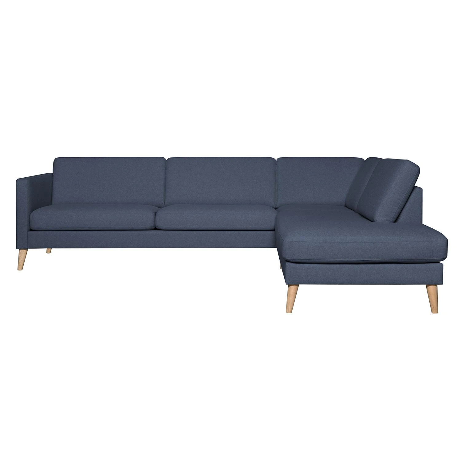 Home4You Kampinė sofa LISANNA RC, mėlynos spalvos