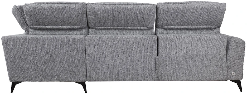 Lova Kampinė sofa „LUISA RC“, su elektrine atlošimo funkcija, pilka