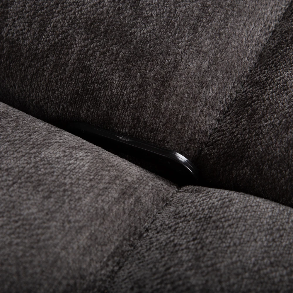 Lova Kampinė sofa „PROVENCE LC“, su elektrine arba rankine atlošimo funkcija, tamsiai pilka