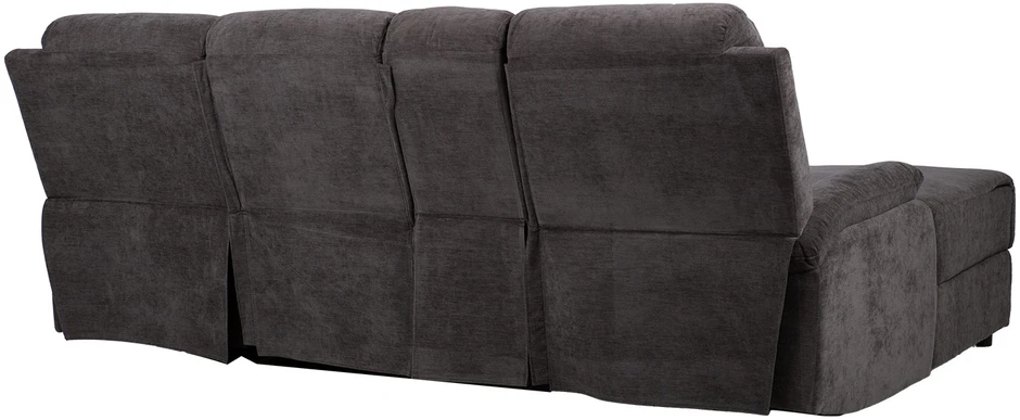 Lova Kampinė sofa „PROVENCE LC“, su elektrine arba rankine atlošimo funkcija, tamsiai pilka