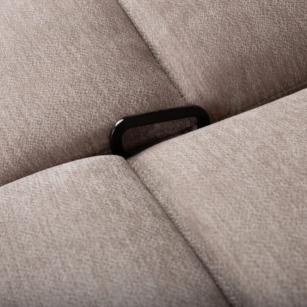 Lova Kampinė sofa „PROVENCE RC“, su elektrine arba rankine atlošimo funkcija, šviesiai pilkos spalvos