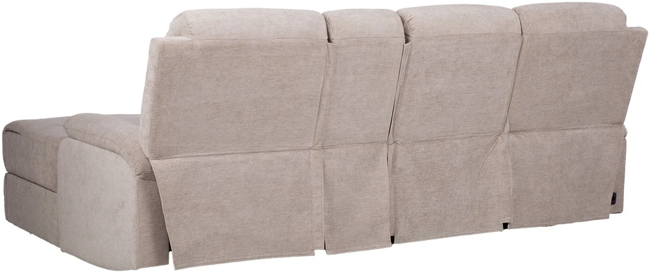 Lova Kampinė sofa „PROVENCE RC“, su elektrine arba rankine atlošimo funkcija, šviesiai pilkos spalvos