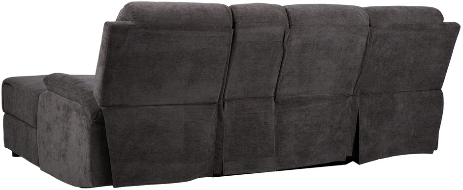 Lova Kampinė sofa „PROVENCE RC“, su elektrine arba rankine atlošimo funkcija, tamsiai pilka