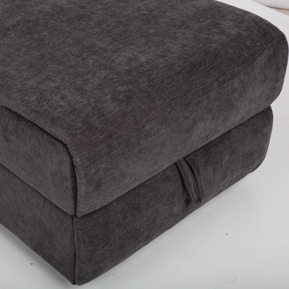 Lova Kampinė sofa „PROVENCE RC“, su elektrine arba rankine atlošimo funkcija, tamsiai pilka