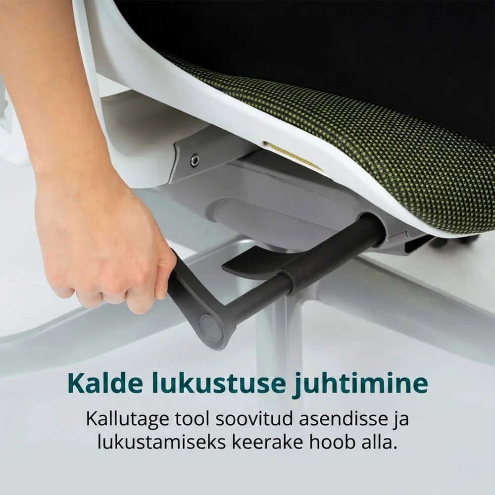 Home4You Darbo kėdė WAU su galvos atrama 65xD49xH112-129cm