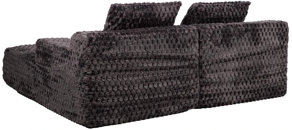 Dvivietė sofa-lova „FIZZY“, pilkos spalvos