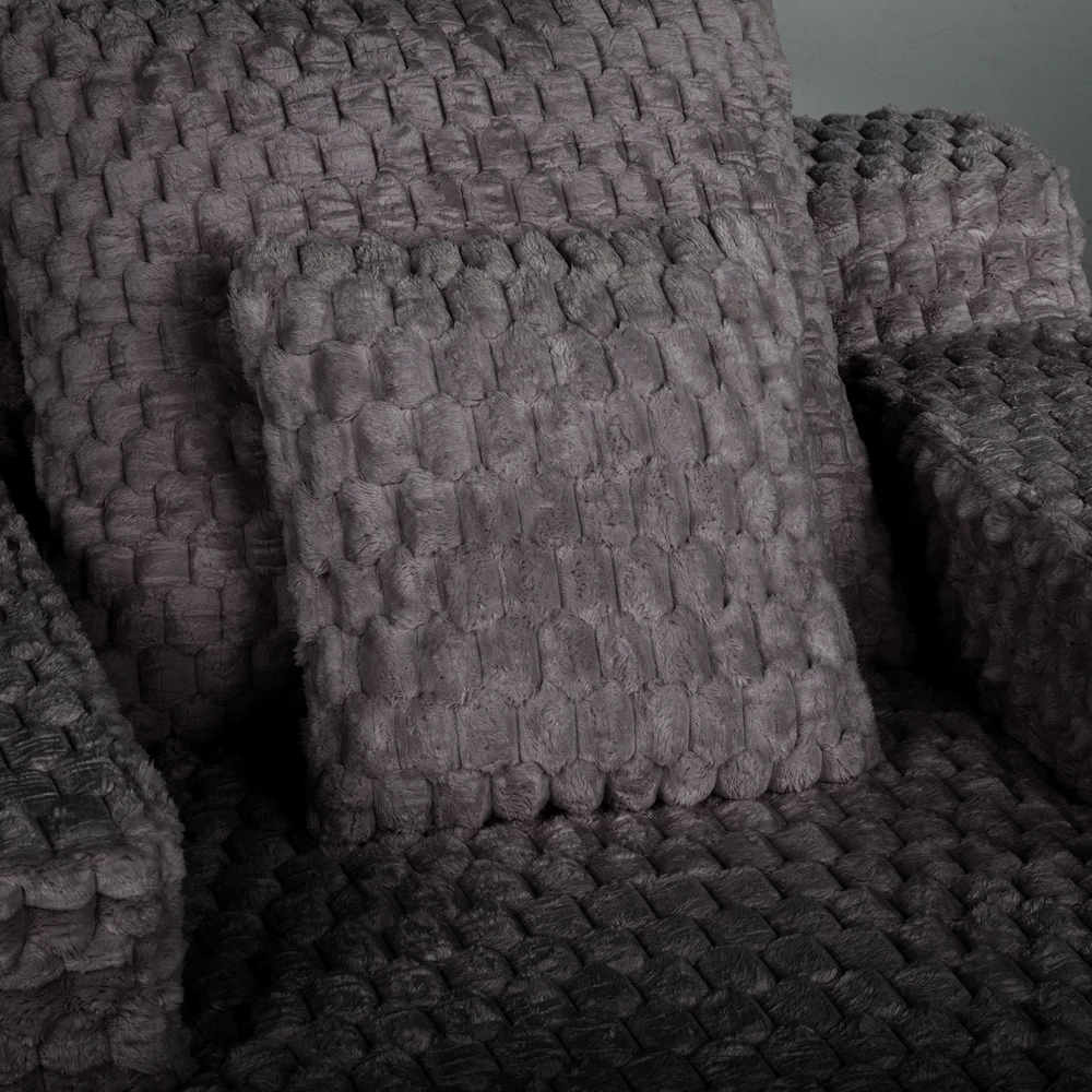 Lova Gulimoji sofa „FIZZY“, tamsiai pilkos spalvos