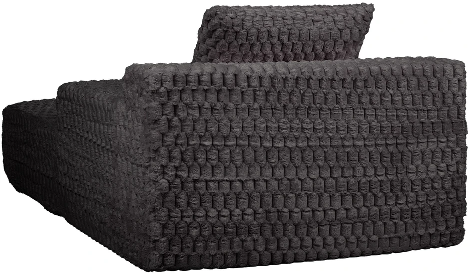 Lova Gulimoji sofa „FIZZY“, tamsiai pilkos spalvos