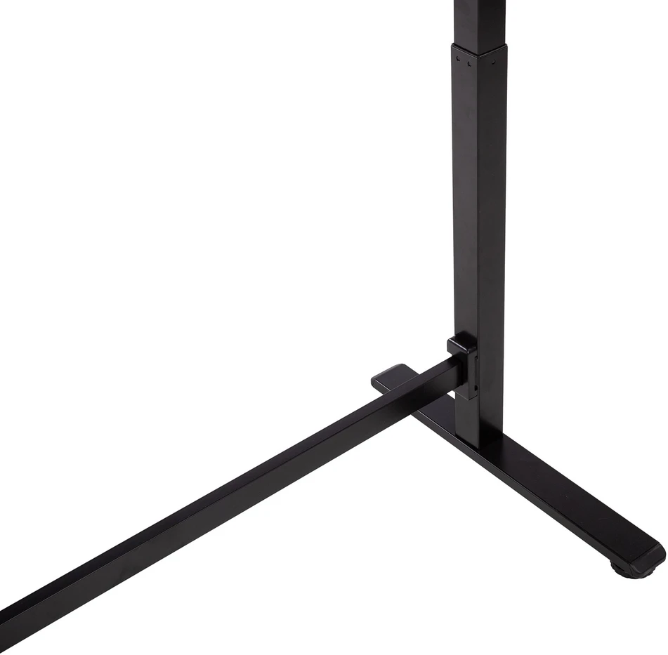 Rašomasis stalas „ERGO“ su reguliuojamu aukščiu 120x60xH70–115 cm, ąžuolas/juoda