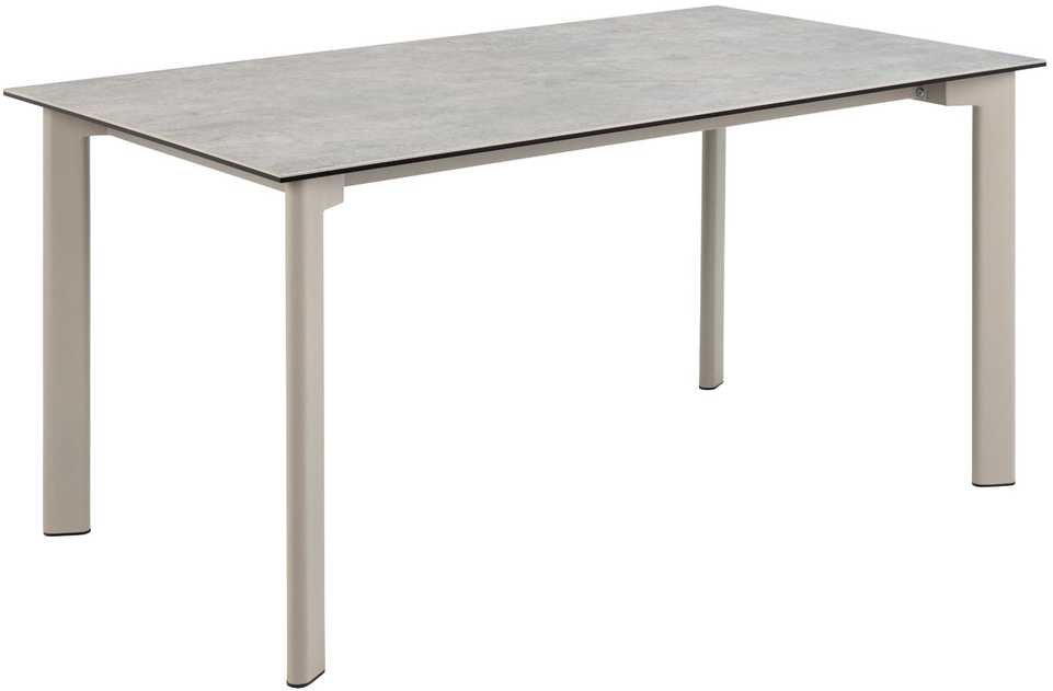 Valgomojo stalas PALERMO 160x90xH75cm, pilkas