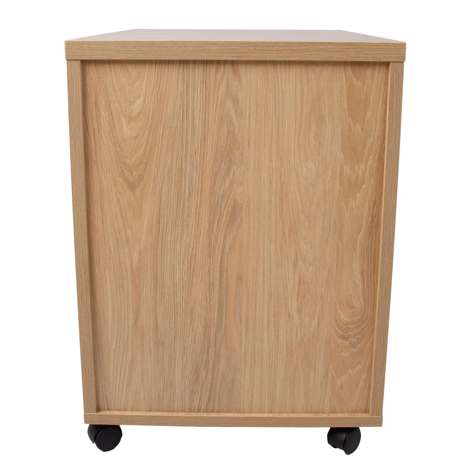 Home4You Drawer box ERGO 60x43xH60cm, hickory wood, with metal drawers