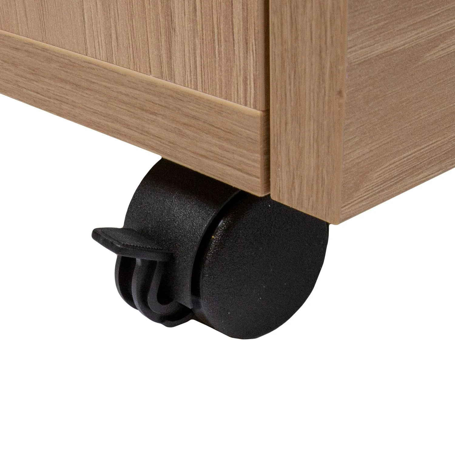Home4You Drawer box ERGO 60x43xH60cm, hickory wood, with metal drawers